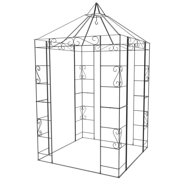 Aramantha 1.5m x 1.5m Metal Patio Gazebo
