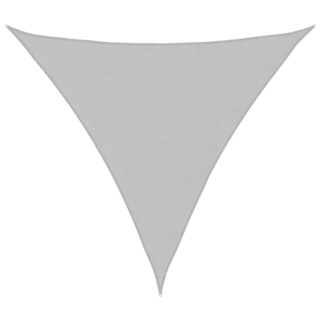 Cafiero 100% Polyester Oxford 3.6m x 3.6m x 3.6m Triangle Shade Sail