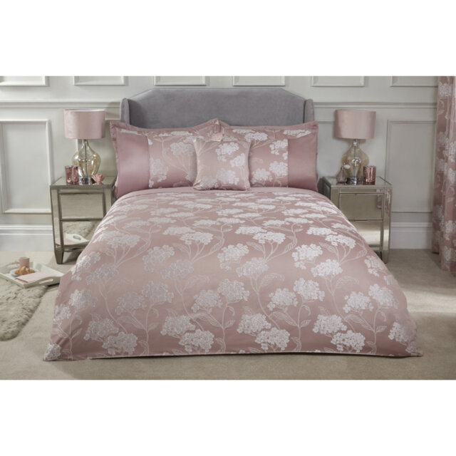 Blossom Satin Floral Bedding with Pillowcases Included