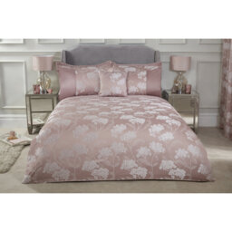 Blossom Satin Floral Bedding with Pillowcases Included