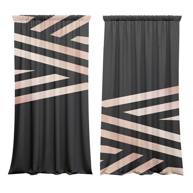 Velvet Blackout Curtain Panel Pair