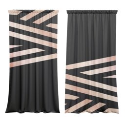 Velvet Blackout Curtain Panel Pair