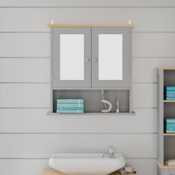 56mm W 56mm H Wall Mounted Optional Medicine Cabinet Mirror