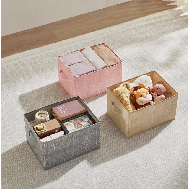 Rebrilliant Fabric Decorative Basket