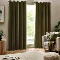 Heavy Chenille Blackout Curtain Panel Pair