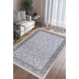 Marco Blue Traditional Floral Area Rug â Luxury Living Room, Bedroom & Hallway Carpet â Classic Oriental Pattern Floor Mat