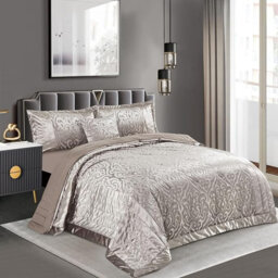 Bollara Damask Bedspread with Pillow Shams Included
