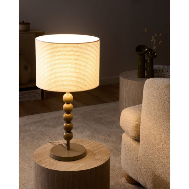 Table Lamp LOKY Metal Beige