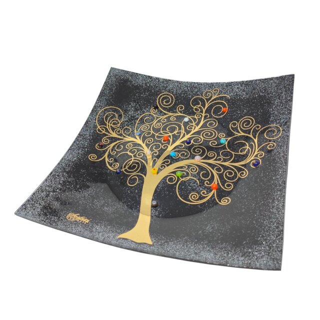 Clinkscales Glass Decorative Plate 1
