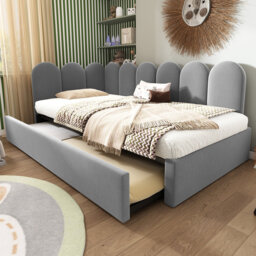 Solid Wood Daybed with Trundle