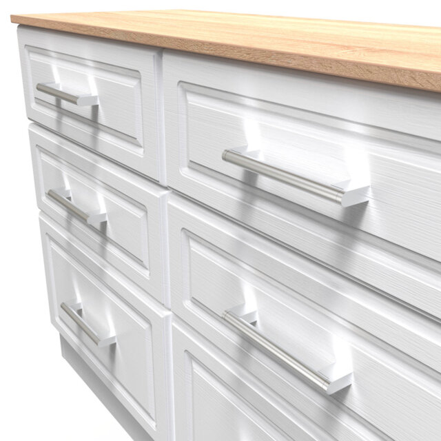 Fully Assembled St. George 6 Drawer Chest