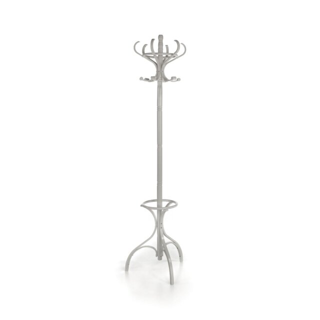 Freedman Solid Wood Freestanding 6 - Hook Coat Rack