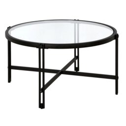 Inez Cross Legs Coffee Table