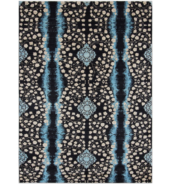 Geometric Hand Knotted Area Rug