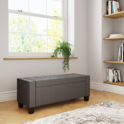 Ashley Upholstered Storage Bench