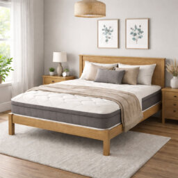 Luxury Medium Euro Top Hybrid Pocket Mattress with Memory Foam