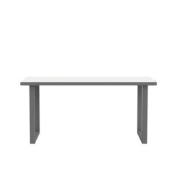 Bibeau Metal Base Writing Desk
