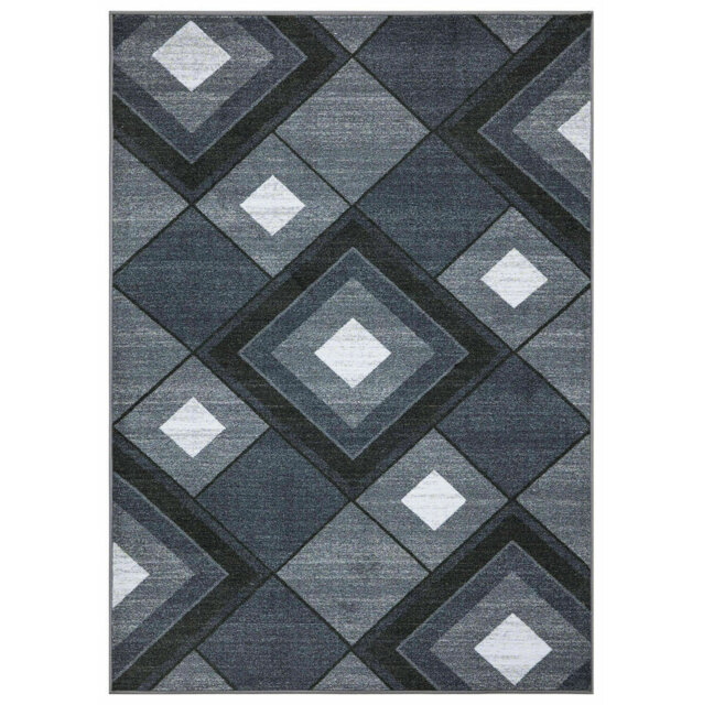 New Thick Large Shaggy Non Slip Hallway Runner Rugs Bedroom Living Room Carpet - grey-estime