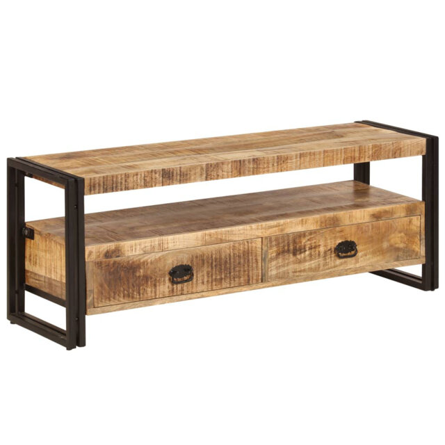 Varennes TV Cabinet 120x35x45 cm Solid Mango Wood