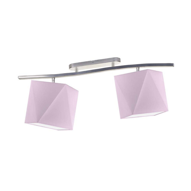 Muro 2-Light 60cm Semi Flush Mount