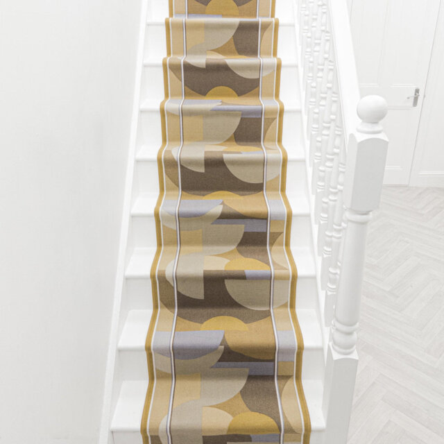 Malis Beige Stair Runner – Hardwearing, Non-Slip & Durable Carpet for Stairs & Staircases, Multiple Lengths