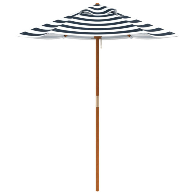 Vidaxl parasol for children with wooden pole diameter 120 x 140cm