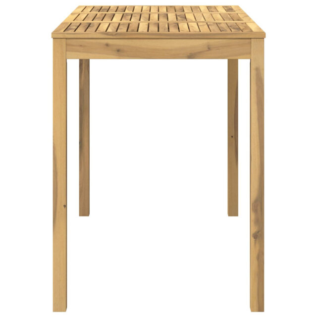 Acacia Solid Wood Outdoor Bar Table