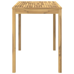 Acacia Solid Wood Outdoor Bar Table