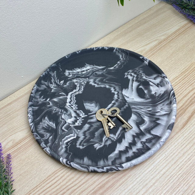 Large Round Tray/ Decorative Plate