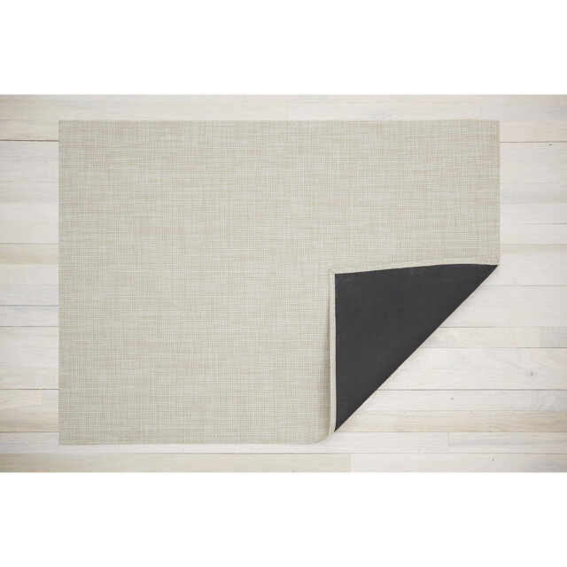 Basketweave Vinyl Indoor / Outdoor Area Rug