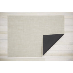 Basketweave Flatweave Khaki Rug