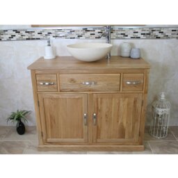 Sofia 1000mm Free-Standing Single Vanity Unit