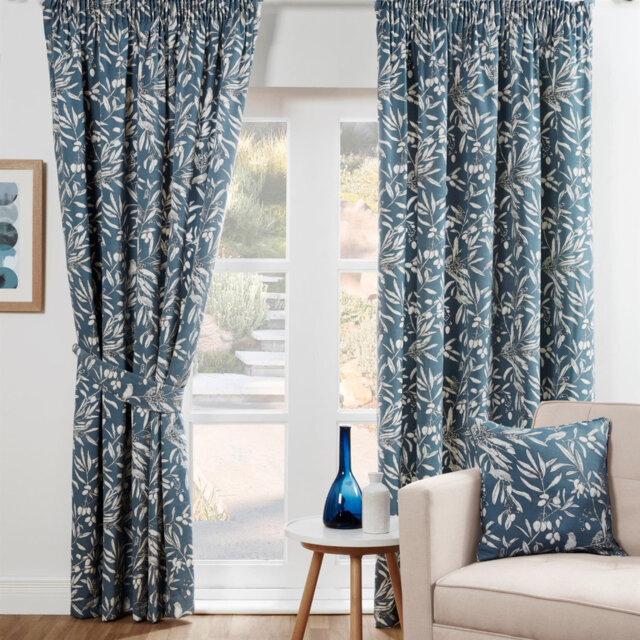 Edeline Pencil Pleat Room Darkening Curtains