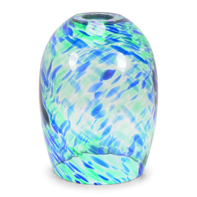 24.5cm H Glass Dome Lamp Shade ( Clip On )