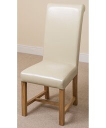 Solid Wood Upholstered Dining Chair