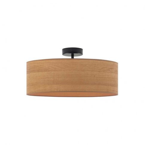 Bisono-Miro Fabric Semi Flush Mount
