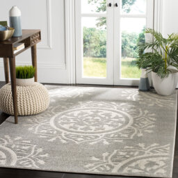 Mccormick Indoor/ Outdoor Grey/Light Grey Rug