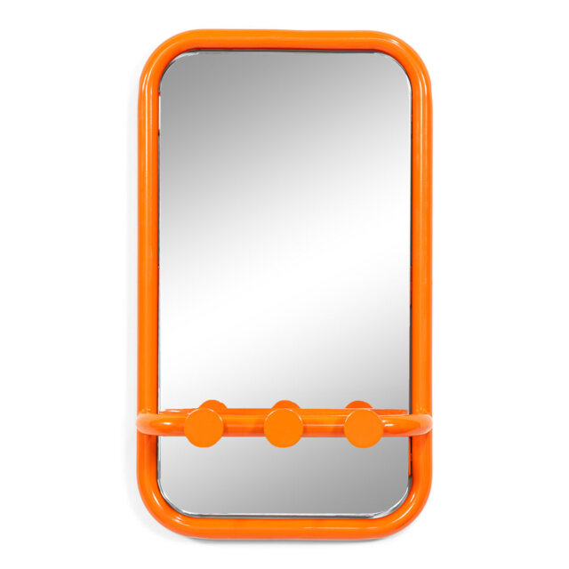 Retro Steel Rectangle Mirror