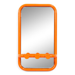 Retro Steel Rectangle Mirror