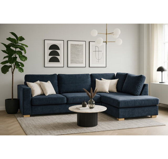 Behne 4 Seater Corner Sofa