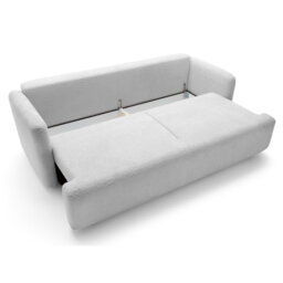 Beilul 3 Seater Convertible Fabric Sofa Bed with Storage