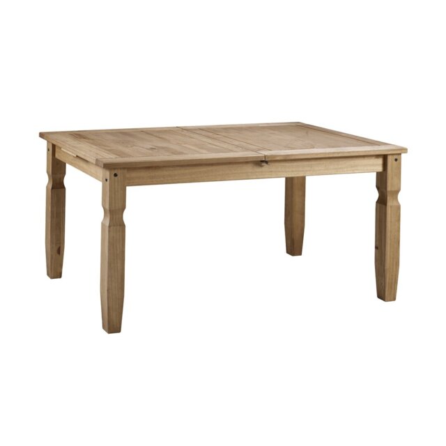 Bridewell Extendable Pine Solid Wood Dining Table