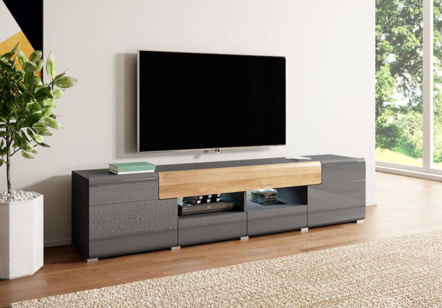 "Toledo Unfinished TV Stand for TVs up to 75"""