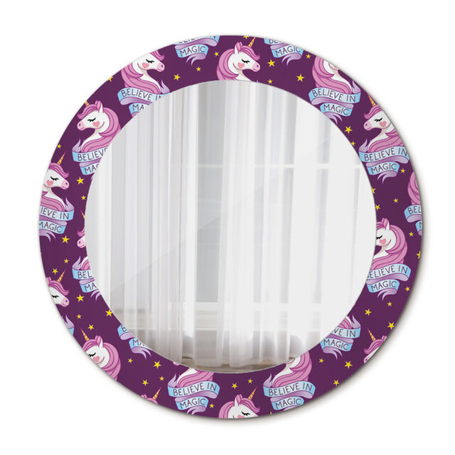 Huldar Glass Flat Wall Mirror