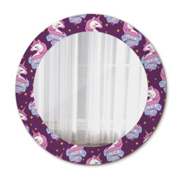 Huldar Glass Flat Wall Mirror