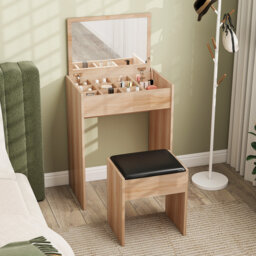 Quincey Dressing Table with Mirror