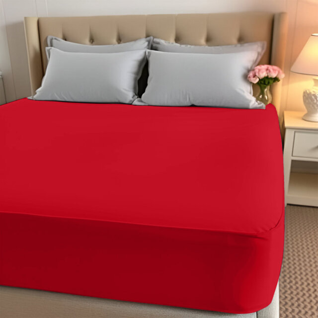 Paul's Microfibre Super Soft Brushed Deep Fitted Bed Sheet