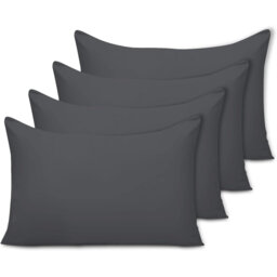Pillow Cases Super Soft Brushed Microfibre Pillow Covers Breathable Hypoallergenic Non Iron Envelope Closure