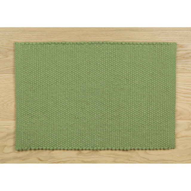 Handmade Wool Light Green Rug