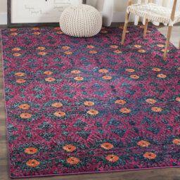Hadlee Purple Rug